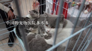 中国的宠物医院多不多