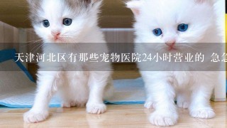 天津河北区有那些宠物医院24小时营业的 急急急急！！！！